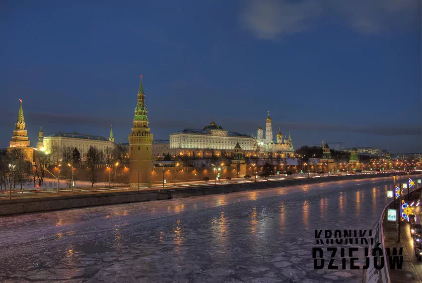 Widok na Kreml w Moskwie, fot. domena publiczna/Wikipedia Widok na Kreml w Moskwie