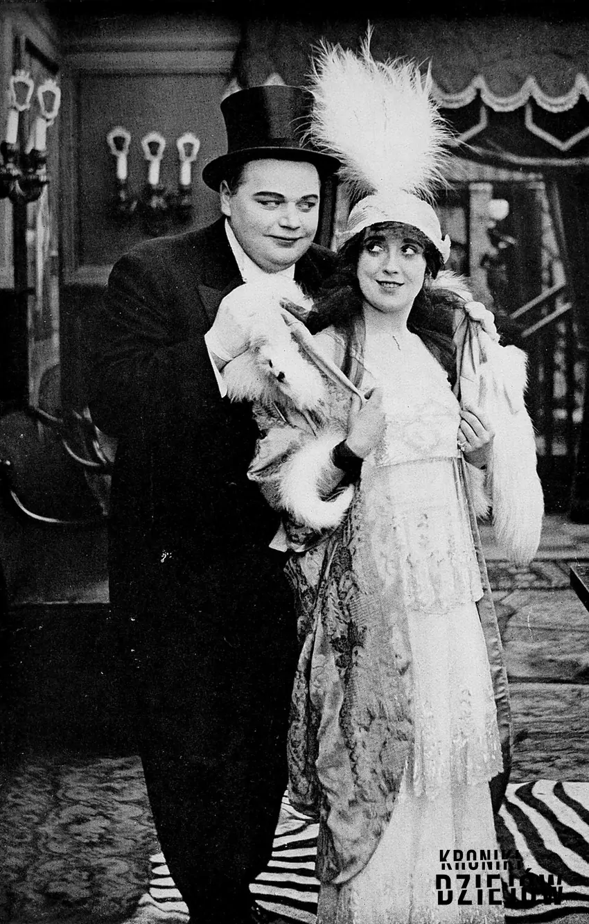 Scena z komedii "The Little Band of Gold" z 1915 roku