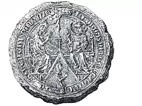 Jadwiga Kaliska na tronie