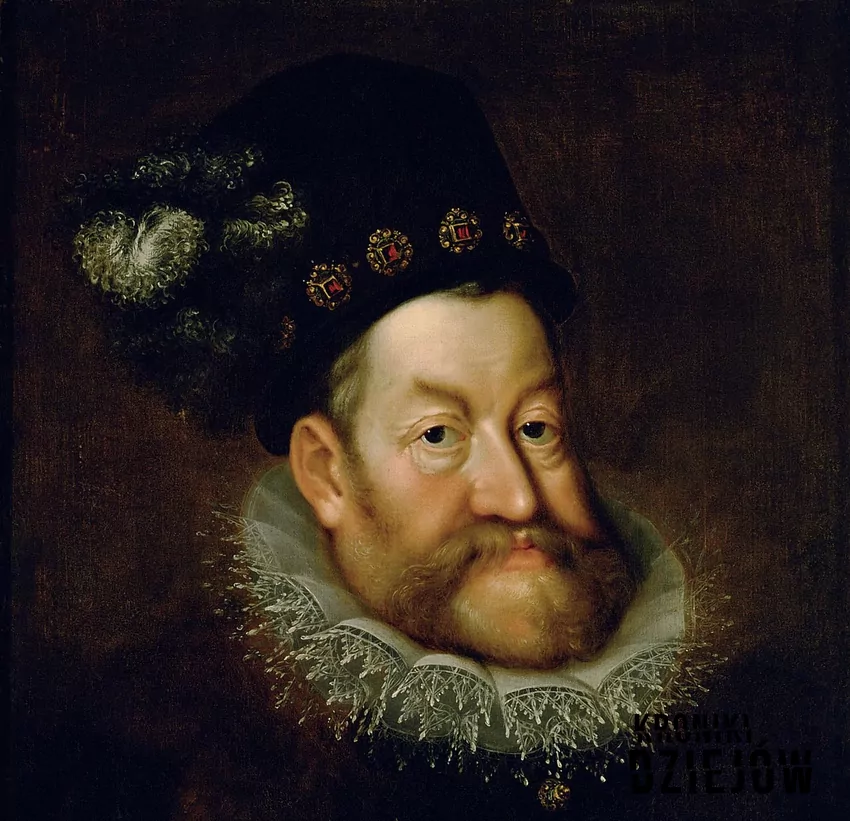 Rudolf II Habsburg na portrecie Hansa von Aachena