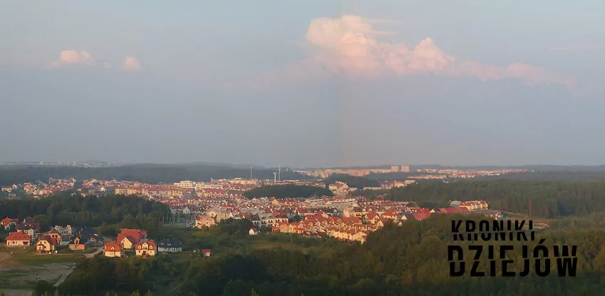 Widok na Dąbrowę Dąbrowa