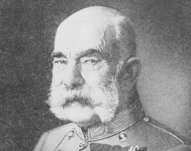 W Sojuszy Trzech Cesarzy Austro-Węgry reprezentował car Franciszek Józef I - fotografia z końca XIX wieku