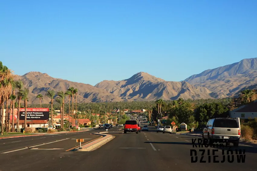 Wjazd do Cathedral City Cathedral City