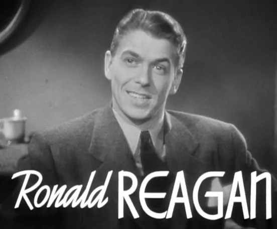 Ronald Reagan jako aktor klasy B Ronald Reagan