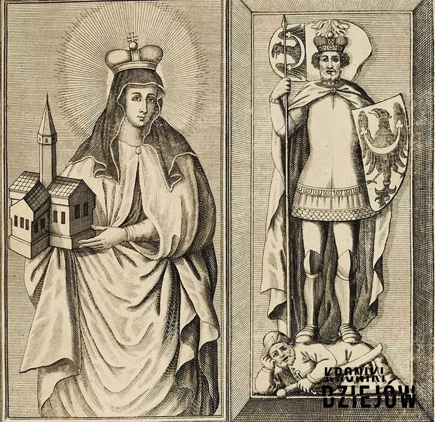 Anna Czeska i Henryk II Pobożny - fot. domena publiczna Henryk II Pobożny krok po kroku, czyli konflikty, panowanie, dzielnice, pochodzenie oraz żona i dzieci