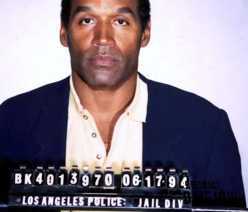 O.J. Simpson po aresztowaniu w 1994 roku O.J. Simpson