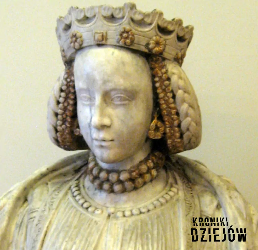 Popiersie królowej Barbary Zápolyi, fot. domena publiczna/Wikipedia Popiersie królowej Barbary Zápolyi