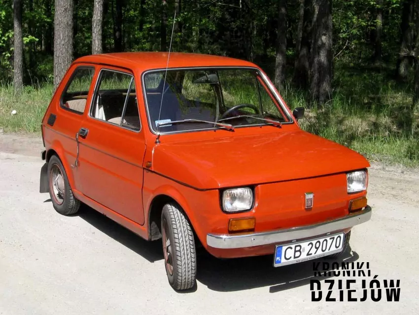 Polski Fiat 126p z 1973 roku TOP 10 najlepszych samochodów w PRL, czyli najpopularniejsze modele samochodów PRL