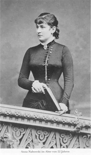 Anna Nahowski w wieku 22 lat Anna Nahowski w wieku 22 lat