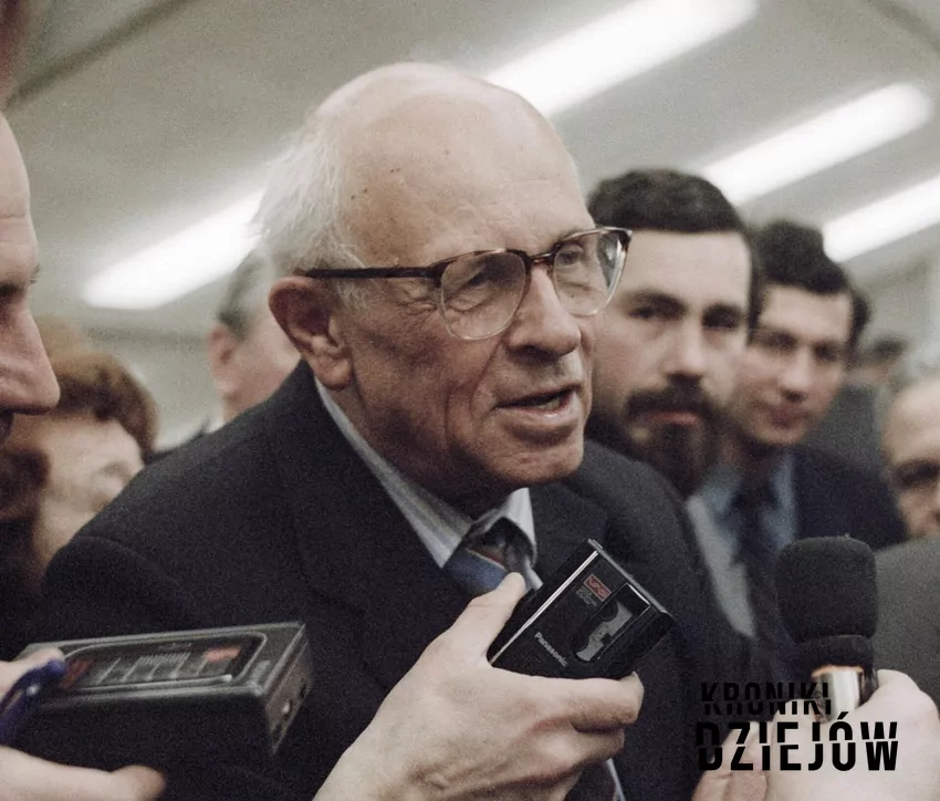 Andriej Sacharow w marcu 1989 roku, fot. domena publiczna/Wikipedia Andriej Sacharow w marcu 1989 roku