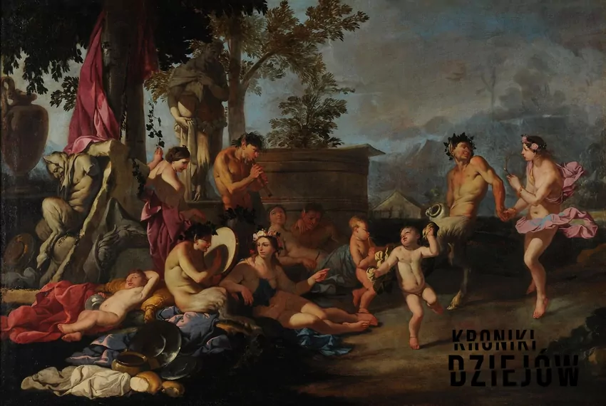 Bachanalia, obraz Giulio Carpioniego (1638), fot. domena publiczna/Wikipedia Bachanalia, obraz Giulio Carpioniego (1638)
