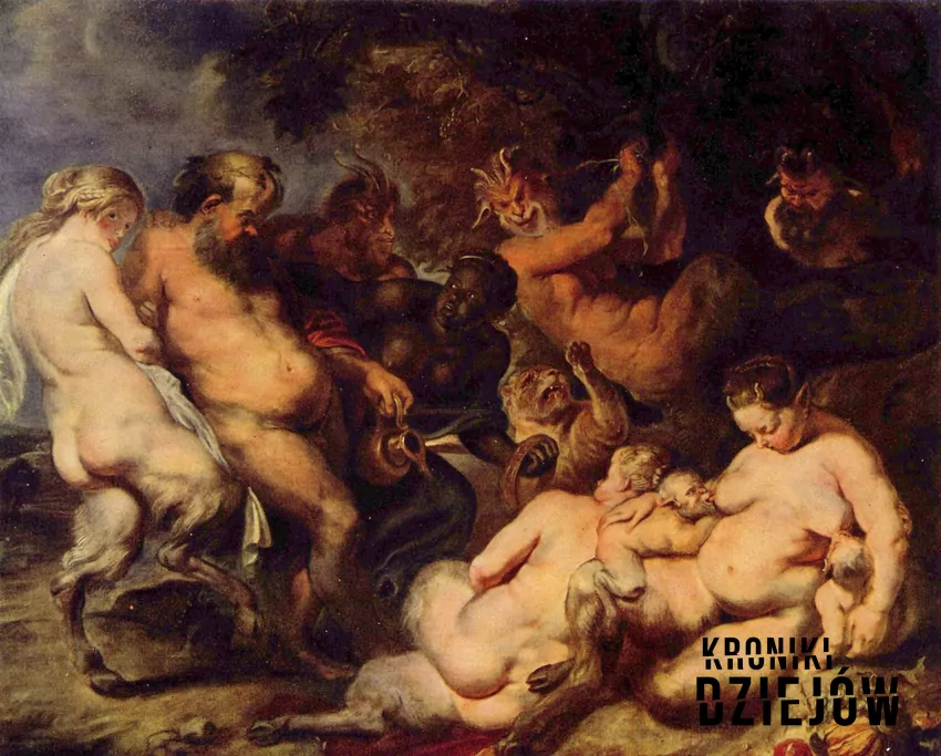 Bachanalia, obraz Petera Paula Rubensa (1615)
