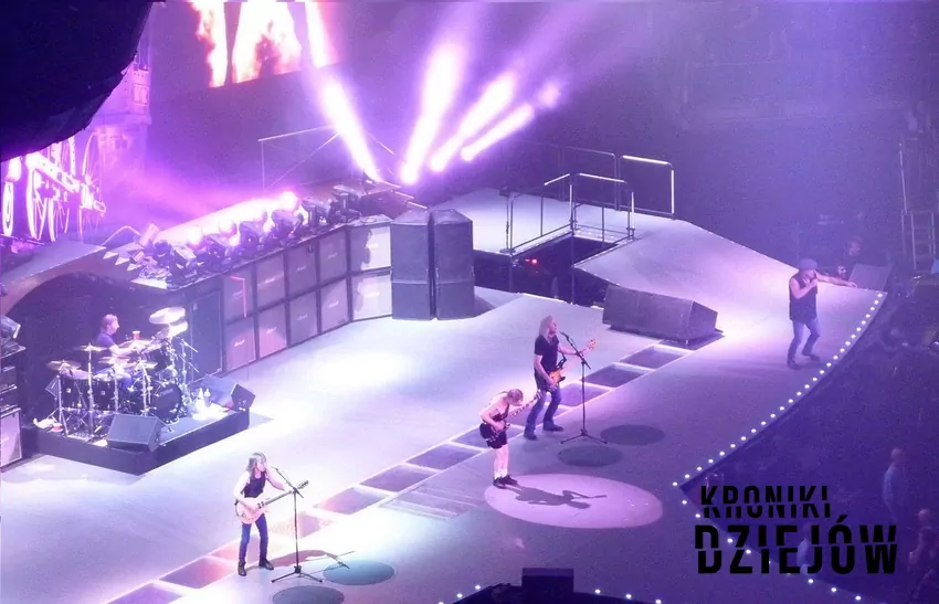 Występ AC/DC na żywo w Londynie w 2009 roku - fot. Wonker lic. CC BY-SA 2.0 Historia zespołu AC/DC, czyli członkowie, powstanie, najważniejsze informacje, dyskografia oraz przeboje i największy hity