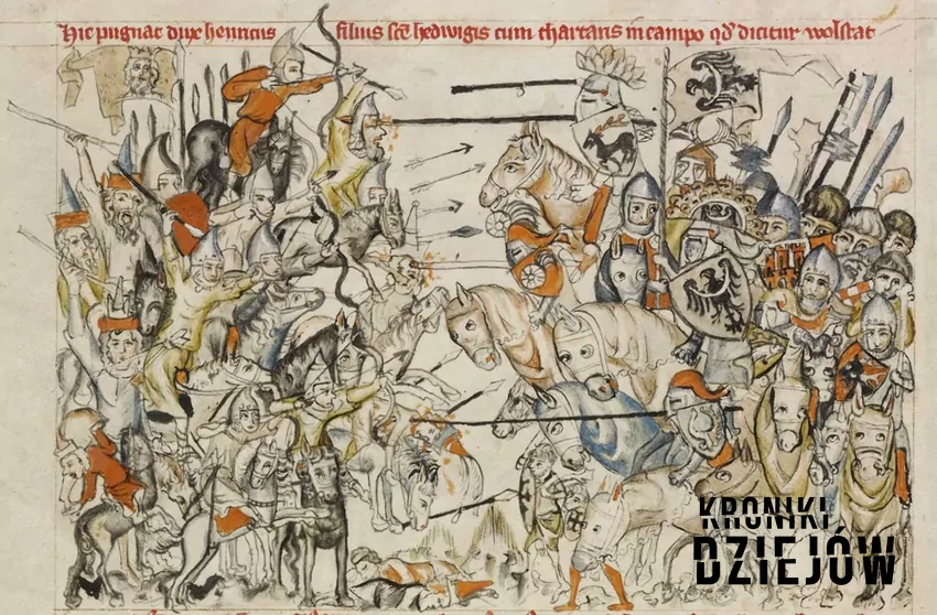 Bitwa pod Legnicą, Legenda o świętej Jadwidze (1353) - fot domena publiczna Bitwa pod Legnicą krok po kroku, czyli data, strony, przebieg bitwy, straty po obu stronach oraz taktyka dowódców