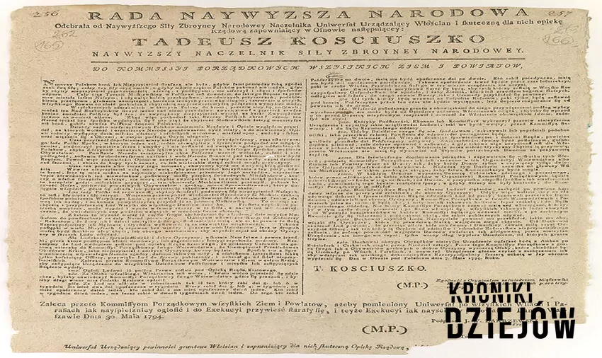 Uniwersał połaniecki krok po kroku, czyli treść, znaczenie i najważniejsze postanowienia - fot. domena publiczna Uniwersał połaniecki, czyli treść oraz postanowienia dokumentu - fotografia przedstawiająca dokument