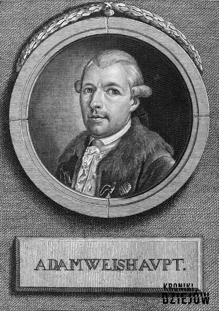 Adam Weishaupt, założyciel Zakonu Iluminatów, fot. domena publiczna/Wikipedia Adam Weishaupt, założyciel Zakonu Iluminatów