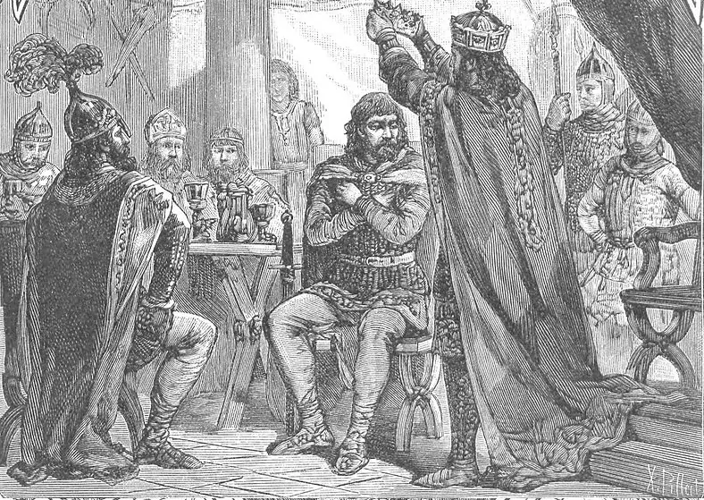 Koronacja Bolesława Chrobrego miała ogromne znaczenie dla roli i historii kraju - wyobrażenie Ksawerego Pillatiego