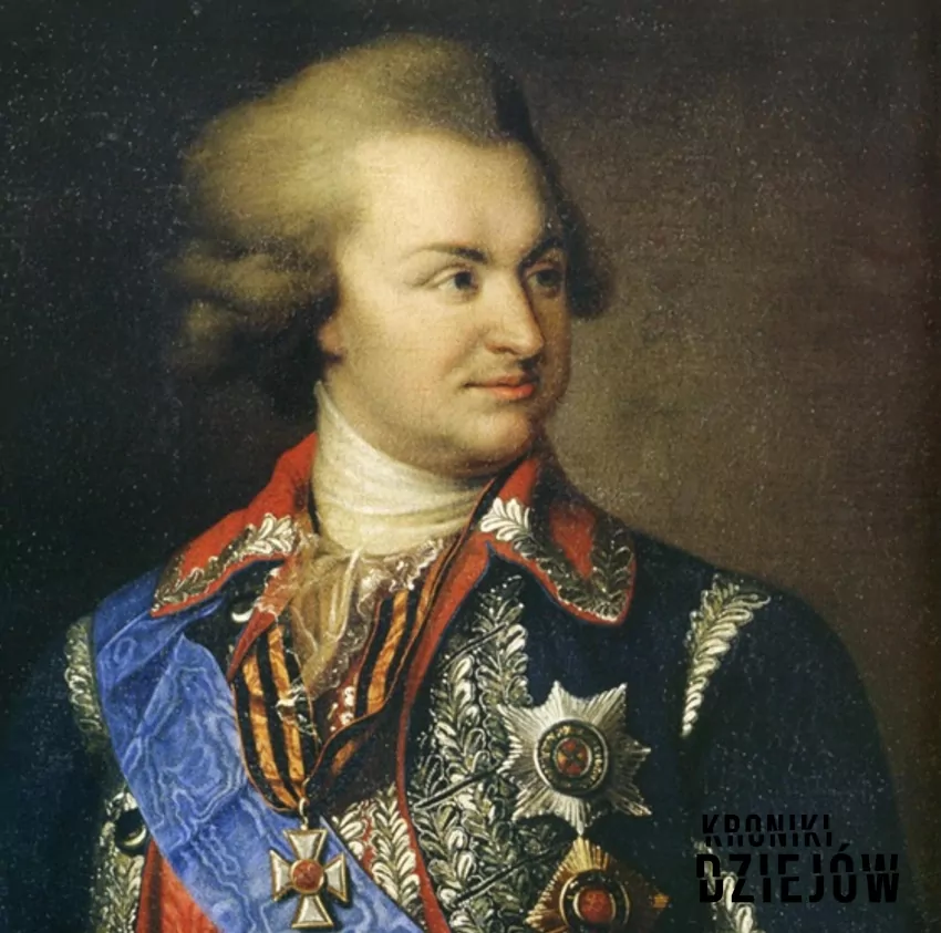 Grigorij Potiomkin na portrecie Giovanniego Battisty Lampiego (kopia z 1847 roku), fot. domena publiczna/Wikipedia Grigorij Potiomkin na portrecie Giovanniego Battisty Lampiego (kopia z 1847 roku)