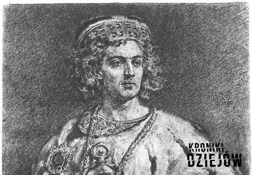 Bolesław IV Kędzierzawy z Pocztu królów i książąt polskich Jana Matejki – domena publiczna Bolesław Kędzierzawy i jego życiorys, czyli rządy, okres rządzenia, najważniejsze informacje, daty, żona, potomkowie