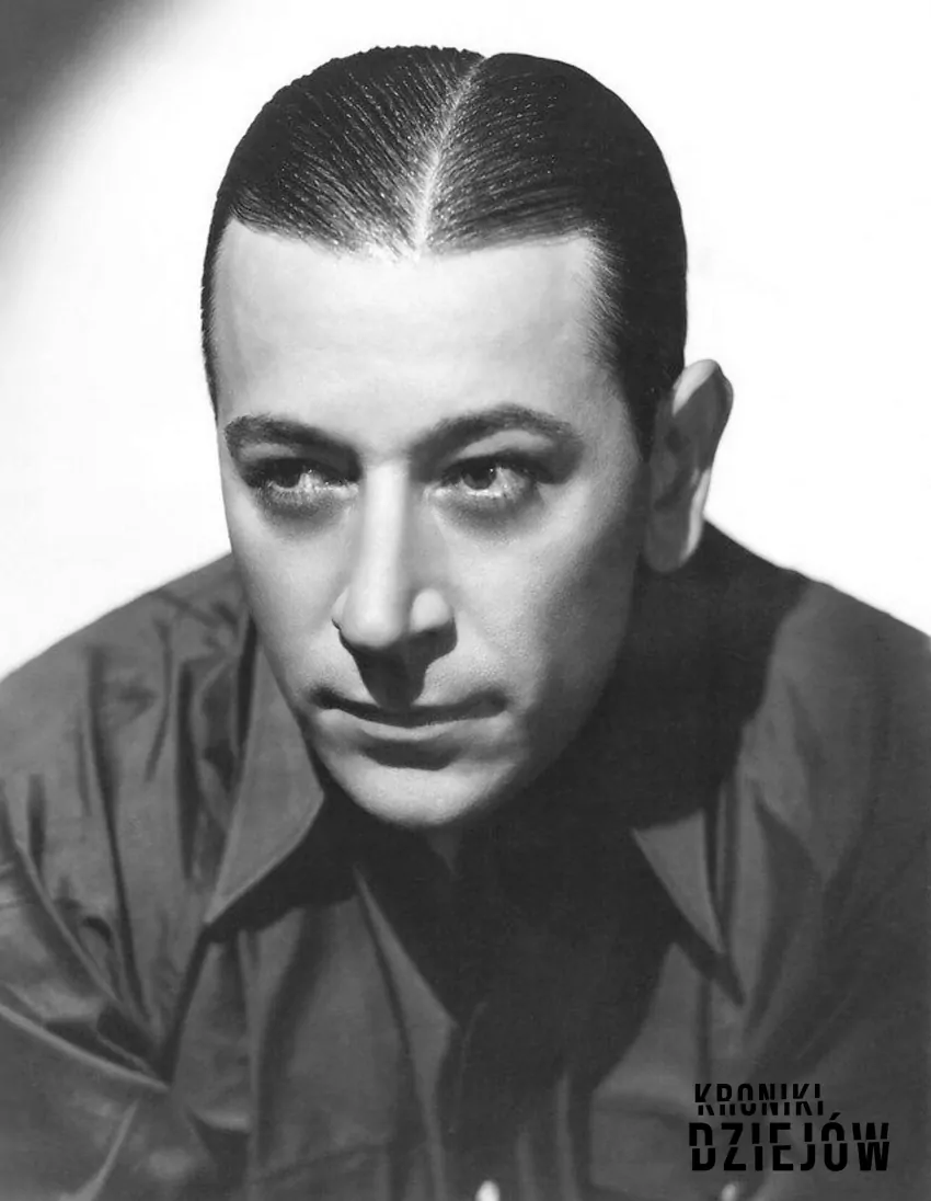 George Raft w 1935 roku, fot. domena publiczna Aktor George Raft