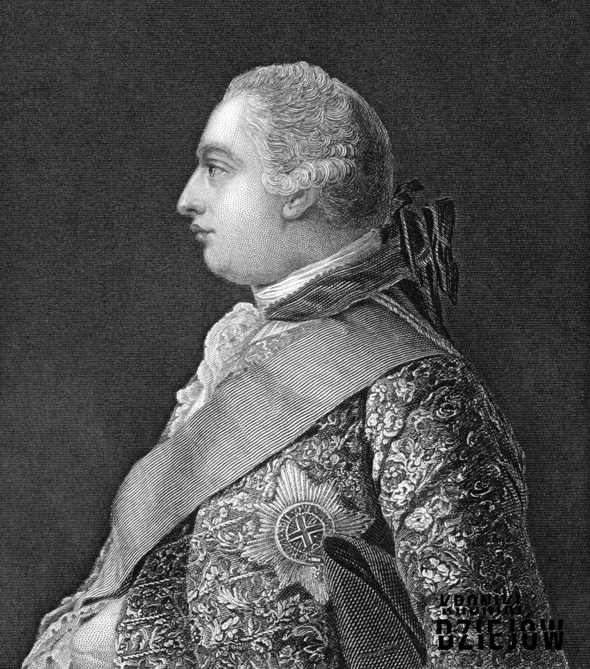 Koalicje antyfrancuskie krok po kroku, czyli daty, przyczyny zawiązania, rezultaty, bitwy, skład oraz czas trwania i daty - fot. domena publiczna George III, król Wielkiej Brytanii - Jerzy III Hanowerski, a także informacje o koalicjach antyfrancuskich za panowania tego władcy, daty i przyczyny związania