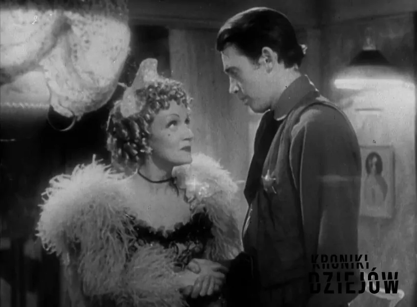 Romans Marlene Dietrich i Jamesa Stewarta wybuchł na planie filmu "Destry znowu w siodle" (1939), fot. domena publiczna Marlene Dietrich i James Stewart w filmie "Destry znowu w siodle" (1939)