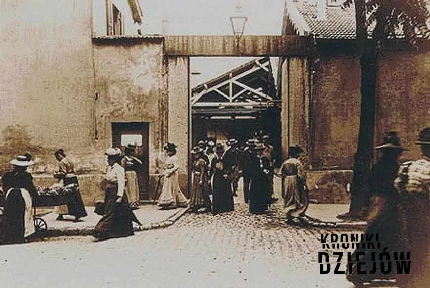 "Wyjście robotników z fabryki", 1895r.