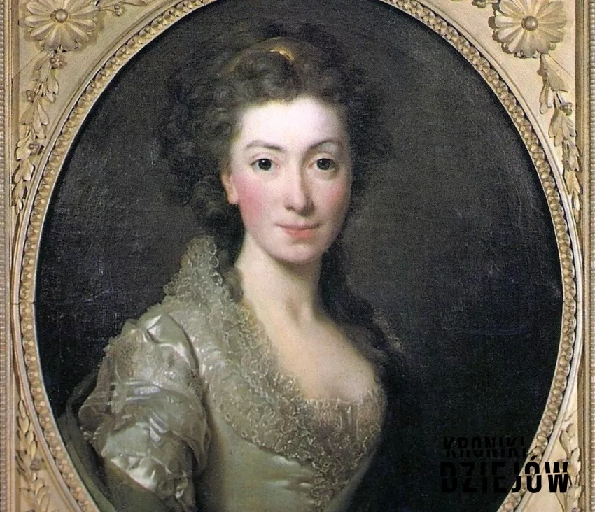 Izabela Czartoryska na portrecie Alexandra Roslina (1774)