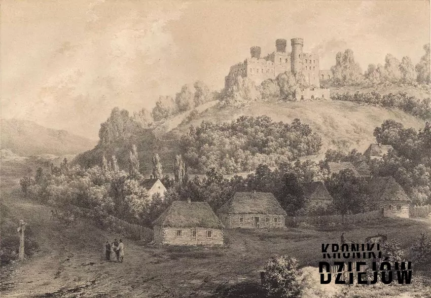 Zamek Ogrodzieniec, czyli stara polska budowla, która znana jest jako tło do wydarzeń w Wiedźminie, a także jej historia i legendy