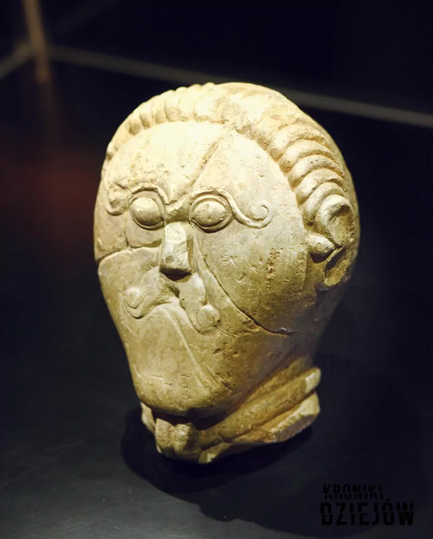 Celtycka głowa z miejscowości Mšecké Žehrovice, późna kultura lateńska