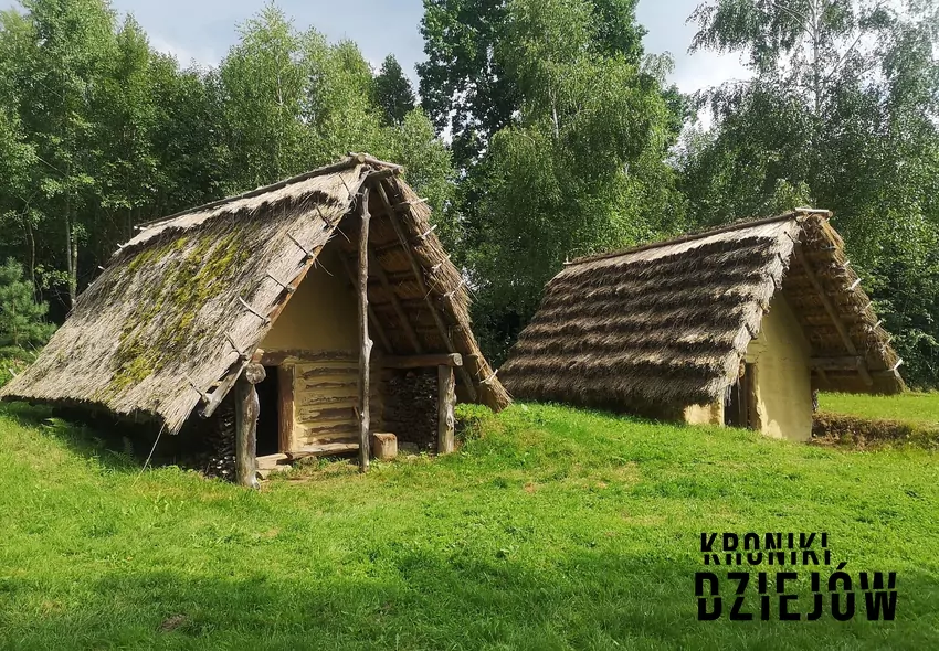 Wieś celtycka - rekonstrukcja w Muzeum w Sanoku