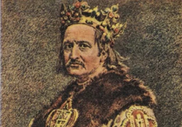 Władysław Jagięłło (na obrazie Jana Matejki) wywalczył sukcesję dla swojego syna Władysława Warneńczyka na zjeździe w Sieradzu