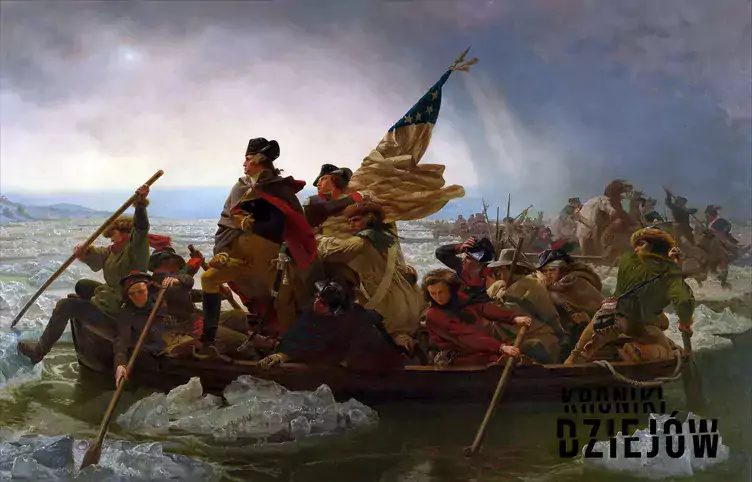 Ilustracja wojna o niepodległość Stanów Zjednoczonych