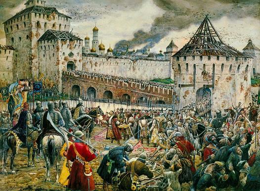 Atak oraz zdobycie Moskwy przez wojska polskie za panowania Zygmunta III Wazy