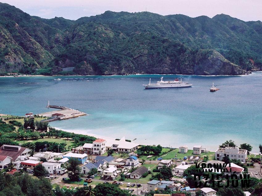 Chichi-jima to wyspa, na których były obozy dla jeńców amerykańskich w czasie wojny