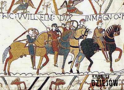 Kronika bitwy angielsko-normandzkiej w 1066 roku, Wilhelm Zdobywca jako nieślubny syn księcia Normandii Roberta Diabła i Herletty