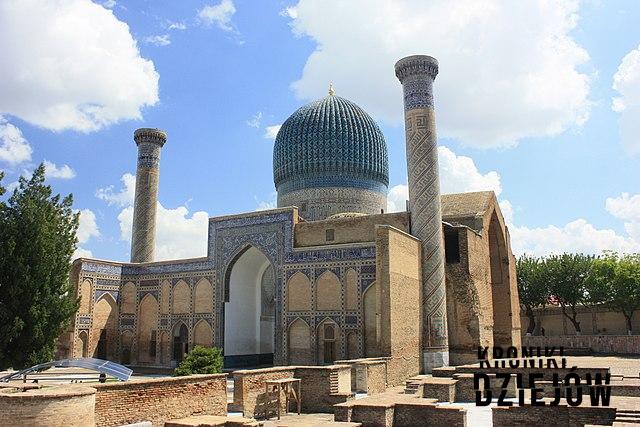 Grobowiec Tamerlana w Uzbekistanie, mauzoleum w Samarkandzie, życie i kariera Timura Chromego, jak Tamerlan stał się pogromcą wielkich imperiów