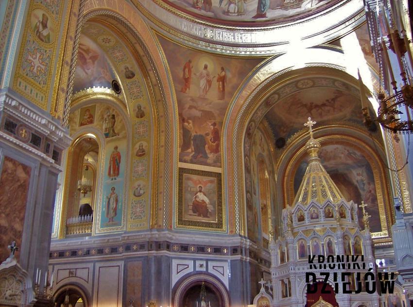 Wnętrze Soboru Chrystusa Zbawiciela w Moskwie z roku 1931 oraz idea trzeciego Rzymu w Moskwie