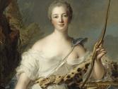 Madame de Pompadour (Jeanne Antoinette Poisson) - królewska faworyta Ludwika XV